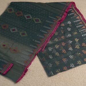 এক্সক্লুসিভ জামদানী শাড়ি। ব্লাউজ