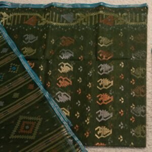 এক্সক্লুসিভ জামদানী শাড়ি । ব্লাউজ পিস আছে।