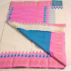 মাদুরাই শাড়ি রানিং ব্লাউজ পিস আছে